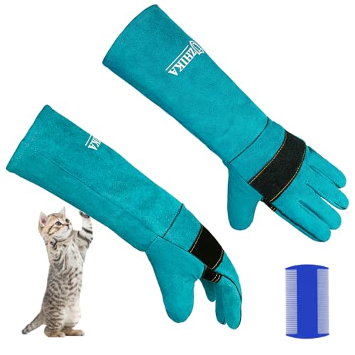 Uzhika Animal Handling Glove Anti Scratch...