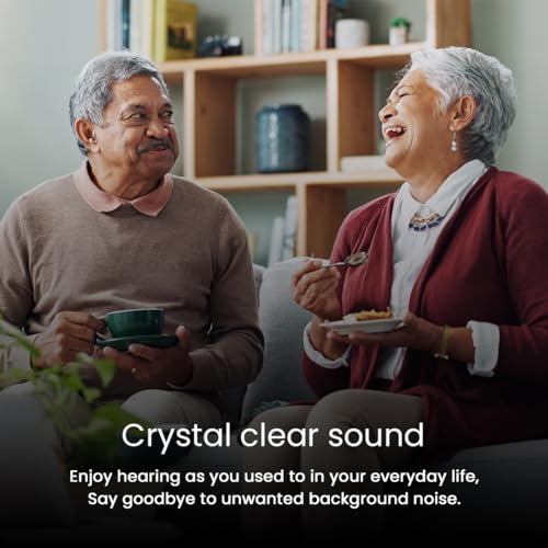 Image of Soundbright Hearing Aids - Discovery | Bluetooth Hearing Aids for Old Age with 3 Noise Cancelling Program, Protable Bluetooth Hearing Aids with Smart App Control, Hand-free Phone Call | 16 Channel Adjustable Frequency (Both Ear)