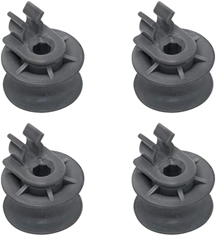 4581DD3002A Upper Dishrack Roller Wheels 4 Pack Dishwasher Replacement Parts by Sikawai Fit for LG Dishwasher ldf6920st ldf6920bb