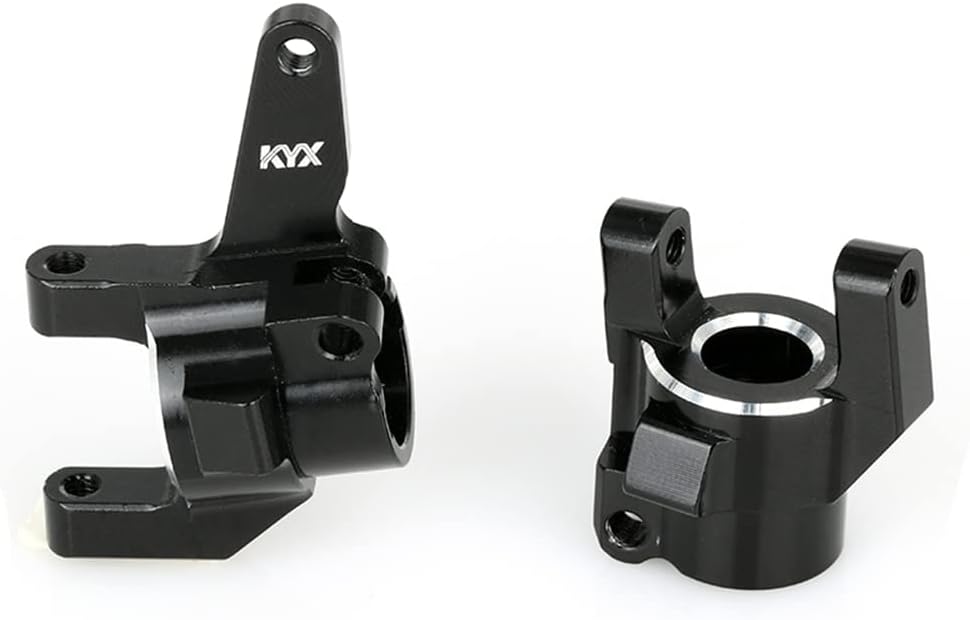 KYX Racing CNC Machined Aluminum C Hubs Set Upgrades Parts Accessories for 1/10 RC Crawler Car Axial SCX10 III Early Bronco