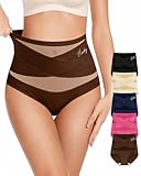 Postpartum Underwear,Tummy Control Underwear for Women Plus Size High Waisted Women's Panties Tummy Control Pack Calzones Para Mujer Fashion Clothing(O Assorted,L)