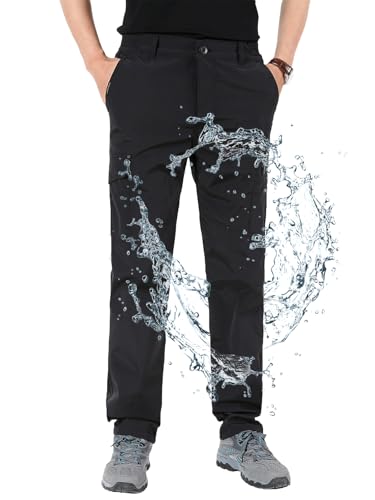 Aotoyou Wanderhose Herren Hose Wasserdicht Cargohose Schnelltrocknend...