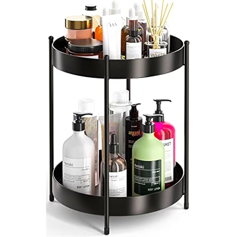 EKNITEY Tiered Makeup Counter Organiser Cover