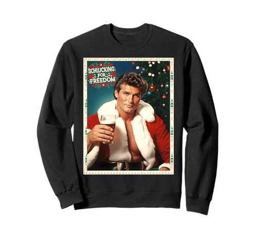 I’VE BEEN SCHLUCKING FOR FREEDOM X XMAS Christmas Beer Boy...