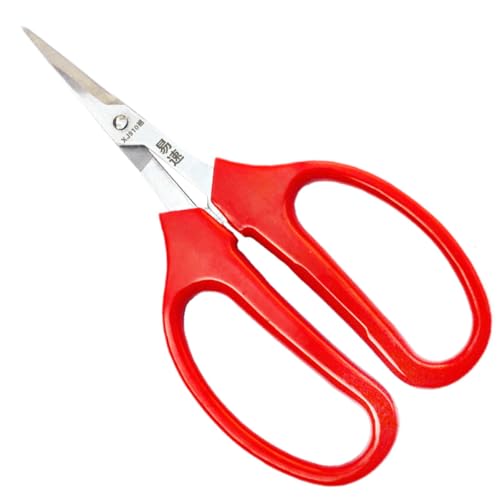 YARNOW Tijeras Multifuncionales de Jardinería para Poda y Arreglos Acero Inoxidable Mango Ergonómico