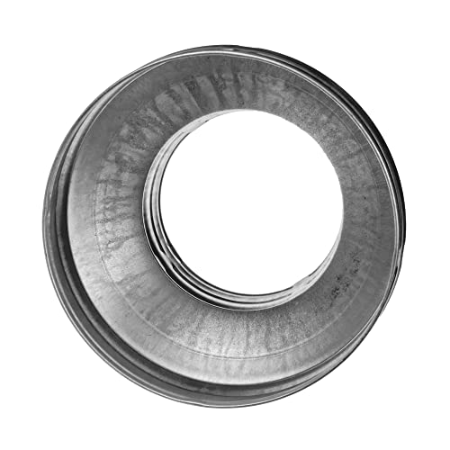 Hvac Ov 8" To 5" Inch Round Duct Reducer - Galvanized Steel Pipe Increaser - Coupling For Round Duct Ventilation Systems - Heating & Cooling, Hvac #TOP4