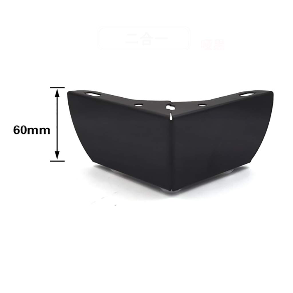 4-delige meubeltafelpoten, moderne bankpoten meubelaccessoires van tafelkast metalen poten L-vormige vervangende tafelpotenBedpoten salontafel meubelvoeten (3-8cm