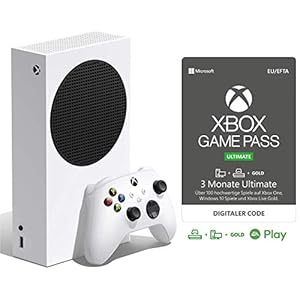 Xbox Series S + Game Pass Ultimate (3 Monate Mitgliedschaft)