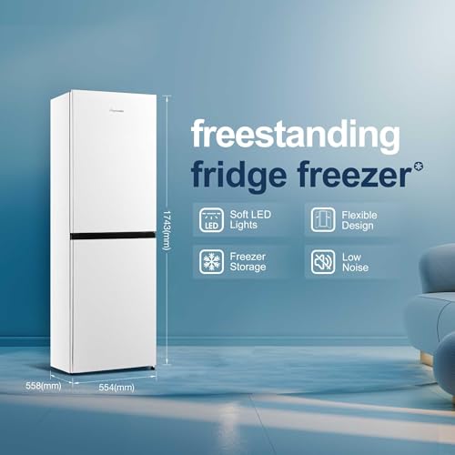 Fridgemaster MC55240E 252l Fridge Freezer - White
