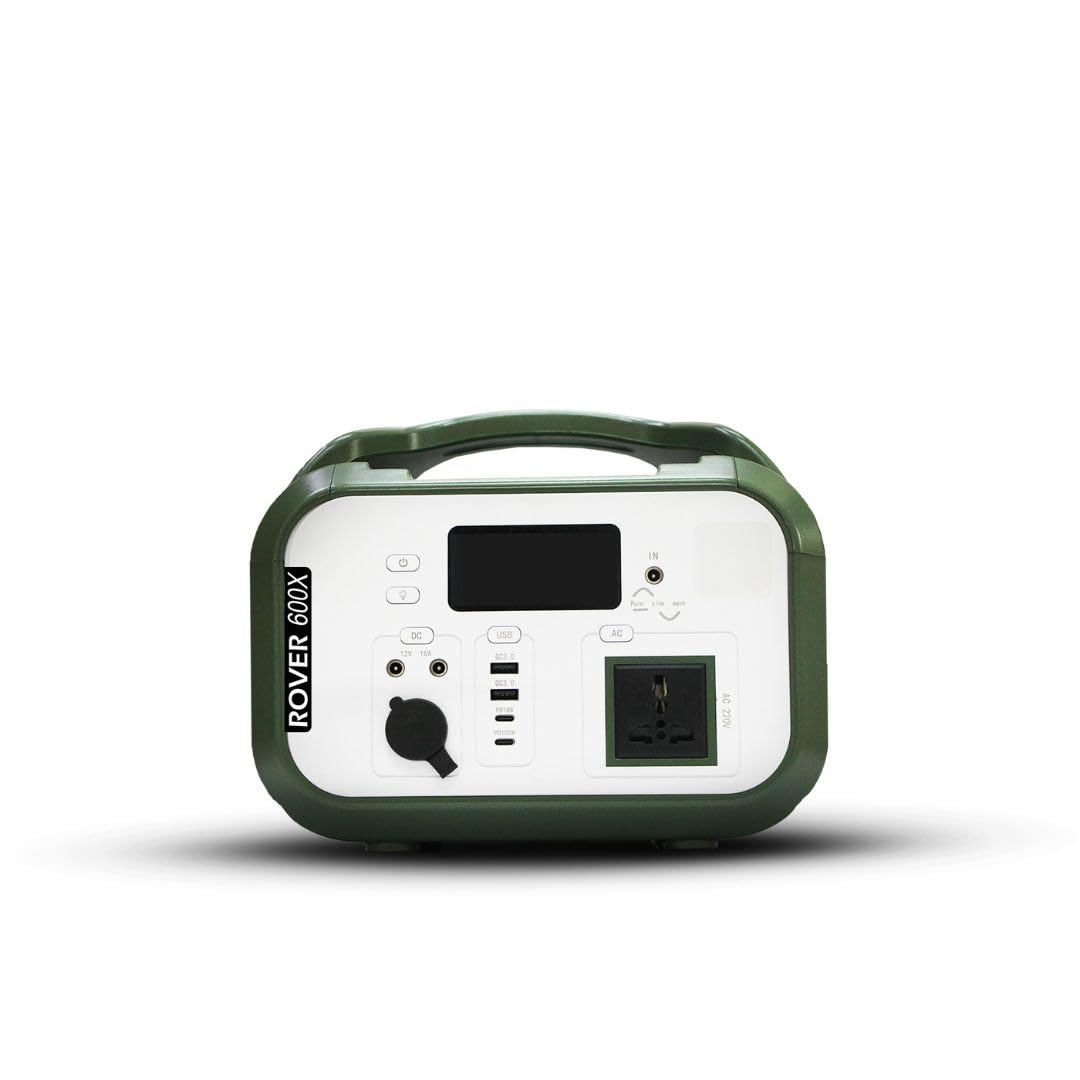 Refire Rover 600X Portable Power Station, 576Wh/180,000mAh, 600W Portable Inverter – 230V/50Hz for India, Solar Ready Backup Battery for Home, Camping, Outdoor Use-picture-21