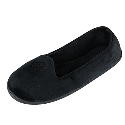 Chaussons microfibre femme Dearfoams Rebecca pour vos moments de détente