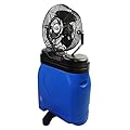 Maxx Air Patio Misting Fan, Standalone 20 Gallon Water Tank, Perfect Cooling Machine, High Pressure 80 PSI Pump