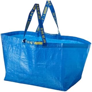 Ikea Carrier bag, large, blue SET OF 3