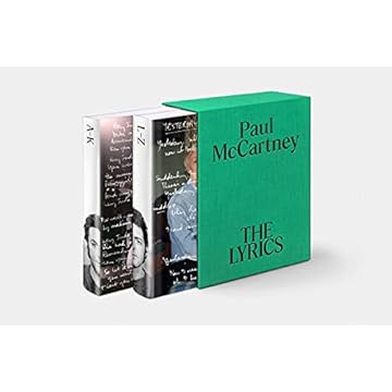 Capa do livro Paul McCartney - As Letras