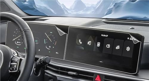 Film en verre trempé Kia Sorento 2024 haute résistance pour double écran 12,3"