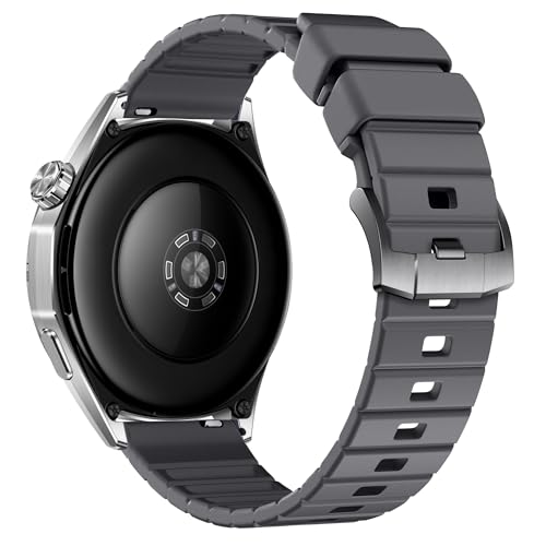 Image of 22mm Strap Compatible with Huawei Watch GT 6 Pro GT6 GT5 GT4 46mm Quick Release 22mm Fluororubber Watch Band for Amazfit bip 6 /Garmin Venu 4 45mm /Forerunner 265 /255 Bands (NO WATCH)