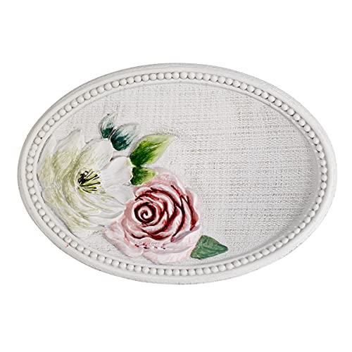 Avanti Linens - Soap Dish, Countertop Accessories, Floral Inspired Bathroom Decor (Spring Garden Collection) #TOP1