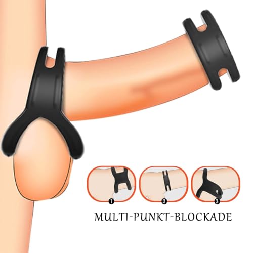 ペニスリング コックリング 6点セット シリコン製 男性用 包茎リング 通気孔 Smぺニス拘束具 日常着可 - 画像4