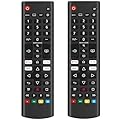 ?Pack of 2? AKB76040302 Remote Commander Compatible for LG UHD OLED QNED NanoCell 4K 8K Smart TV 24LQ51OS 32LM627BPUA 27LQ600S 27LQ615S 27LQ625S 24LQ520S 24LQ510S 27LQ625SPU 43LM5770PUA 60UM6900PUA