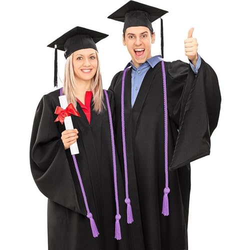 MyGradDay 3 Pieces Graduation Honor Cord Length 68\'\' for College Graduation Students
