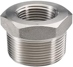 VICTAC Bushing Adaptor connector reducing bush Nipple for Pipe Chrome Plated 3/4 Male x 1/2 Female BSP Thread for pipe Connection Male-Female | Outer Diameter 3/4" | Inner Diameter 1/2"