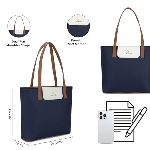 Image of Lavie Women's Colourblock Jossie Tote Bag | Tote Bag for Work | Ladies Purse | Stylish Shoulder Bag | Gift for Women
