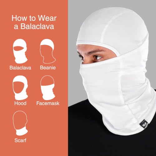Image of SLEEFS Balaclava Face Mask Men & Women - Loose Fit, Breathable Ski Mask Shiesty for Football, Cycling - All Weather Use