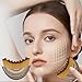 Lymphatic Contour Face Brush Drainage Massager Dry Sculpting Gua Sha Facial Depuffer Tool Massage Skin Lifting Beauty Appliance (2Pcs)