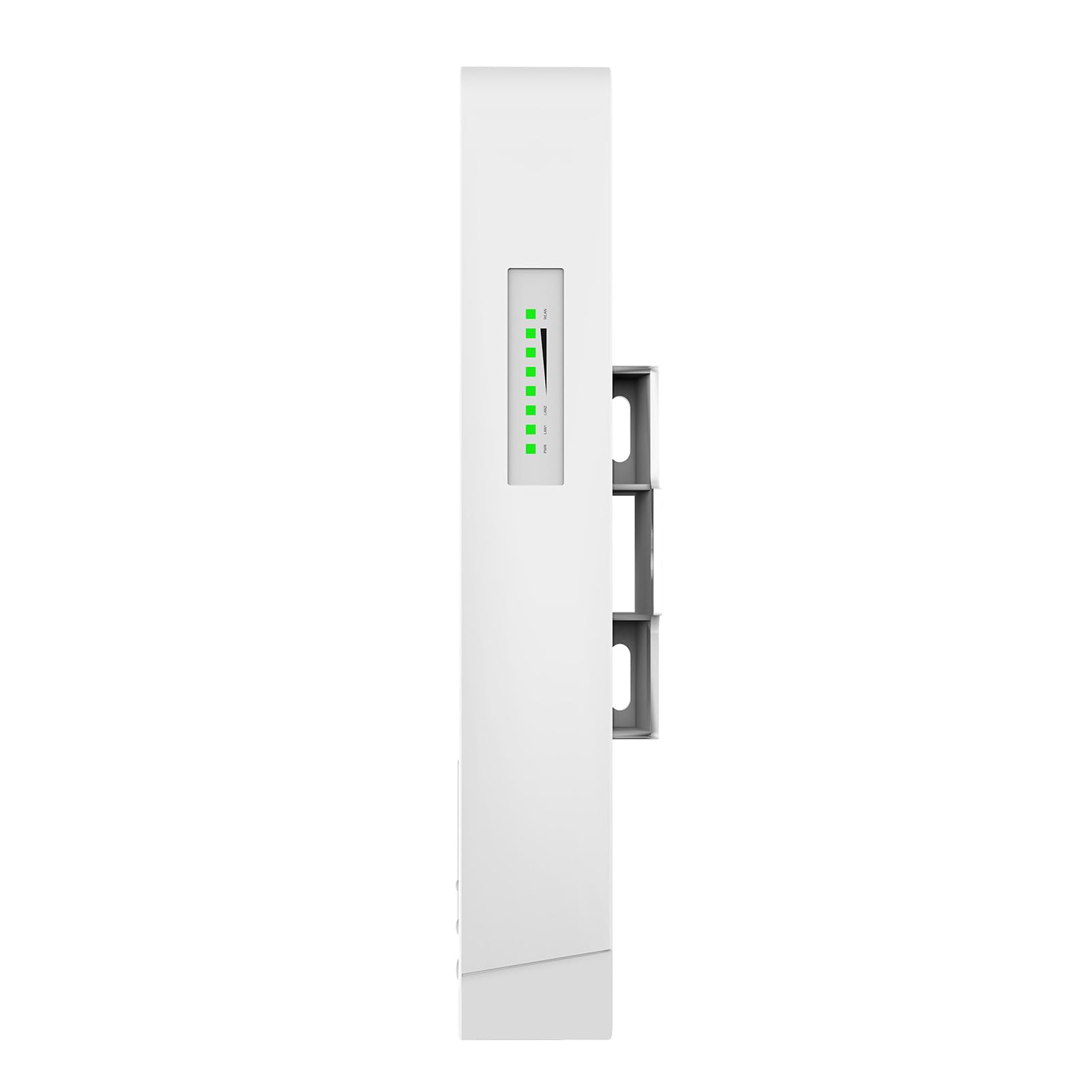 Pont sans Fil Point à Point 900 Mbps Longue Portée Extérieure, Pont WiFi 5,8 GHz avec Antenne 14 DBi, Kit de Ethernet sans Fil de Portée 5 Km avec Deux Ports Gigabit pour Ferme, (Prise UE)