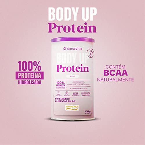 Sanavita Body Up Protein - Proteína Neutra - 450g