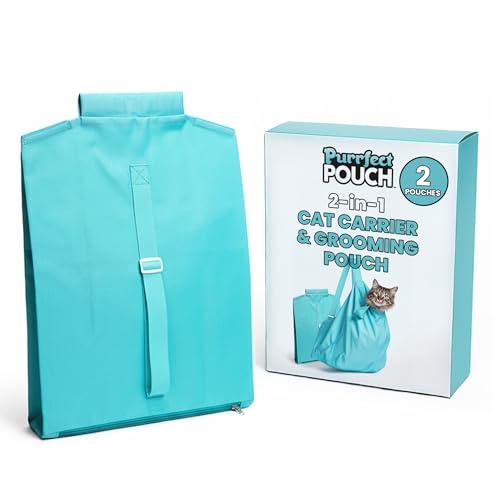 PurrFect Pouch The Original AS SEEN ON TV. Comfy Soothing Cat Carrier
