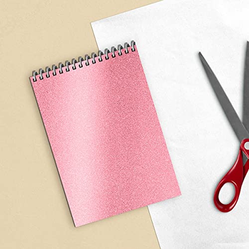 DAC - Rolo de Plástico Adesivo Rosa com Glitter 45 cm x 10 mt