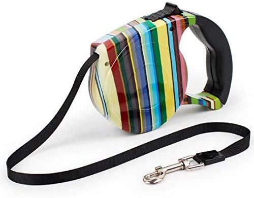 BaeskiiDog Traction Rope Leash, Pet Cat Automatic Retractable Walking Lead, 5 Metres Long