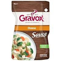 Gravox Cheese Sauce Pouch Liquid Pouch for Gravy and Liquid Stock Instant Sauce 165g