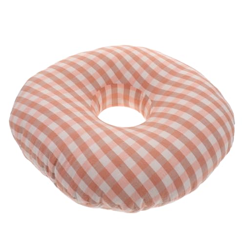 Unomor Ear Hole Pillow for Elderly Nursing Comfortable Side Pillow Ear Hole for Office and Home Use Breathable and Ergonomic Design Elegant