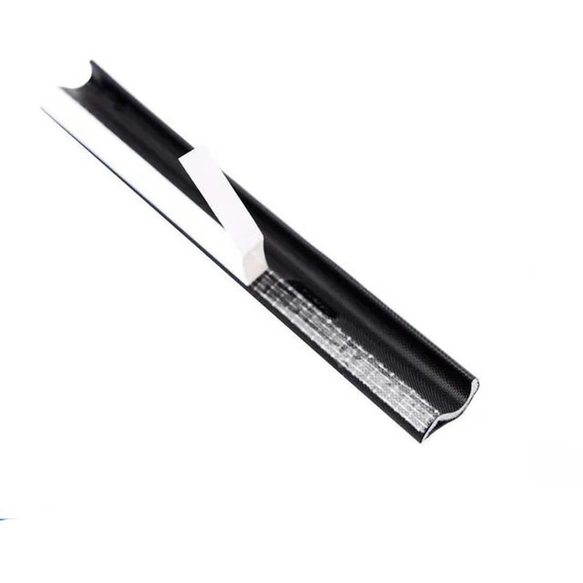 Striscia sigillante per finestre, 40 metri, in schiuma acustica, per porte scorrevoli, finestre, antivento, fonoassorbente, in cotone, guarnizione per porte, tipo B, nero, 20 m.