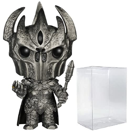 Funko Pop! Señor de los Anillos - Figura de Vinilo de Sauron (Incluye Funda Protectora Compatible), Multicolor, 3.75 Pulgadas