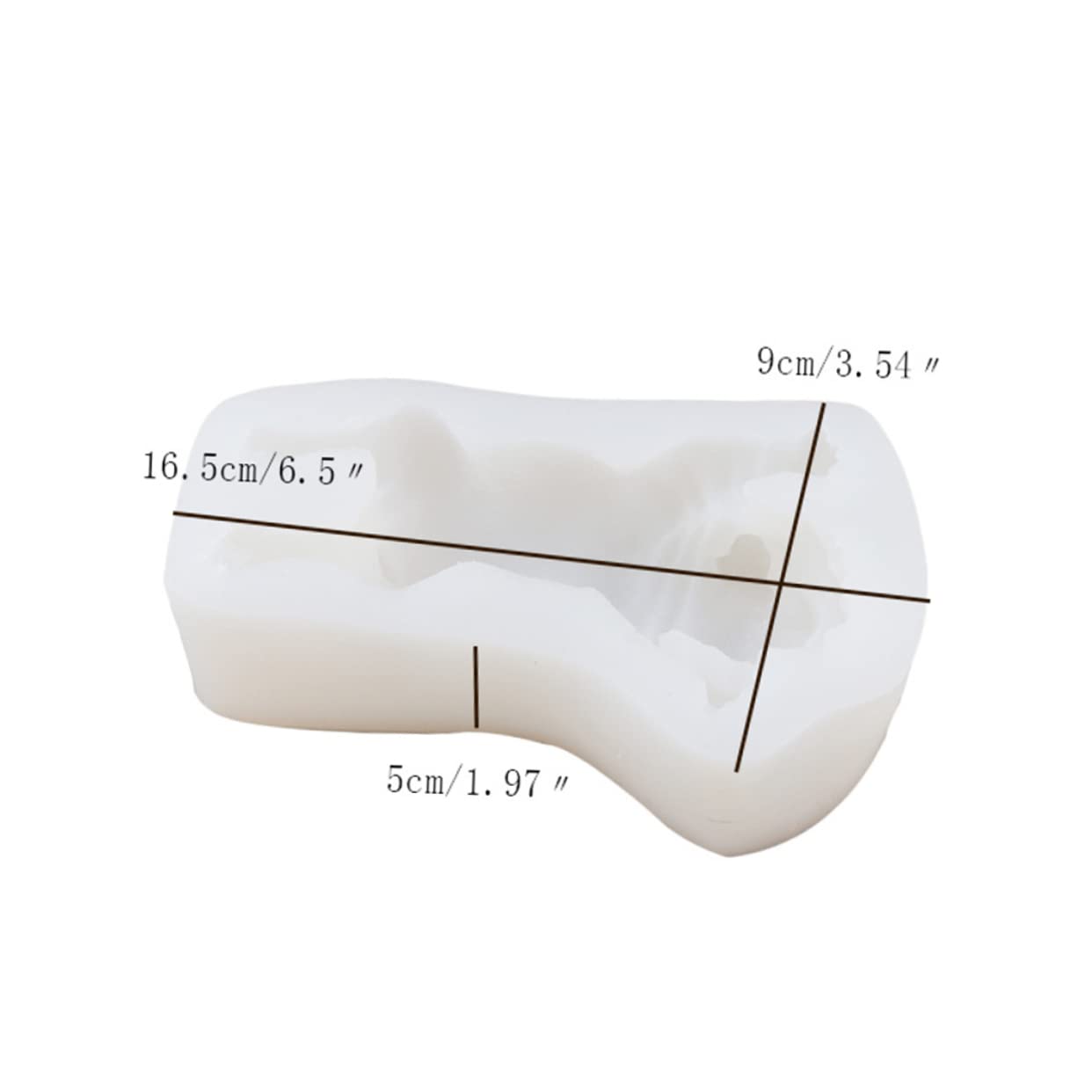 Alipis Stampo in Silicone per Fondente Forma di Shar Pei per Torte Cioccolato Caramelle e Decorazioni Dolciarie Antiaderente Facile da Pulire e Riporre