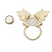 NOUMANDA Gold Butterfly Magnetic Eyeglass Pin Brooch Glasses Spectacles Sunglasses Holder for Women