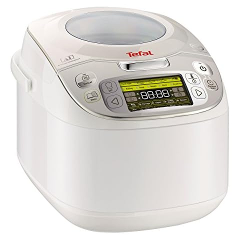 Tefal RK8121 Multikocher 45in1 | 45 automatische Kochprogramme | Verzögerter Start | Warmhaltefunktion | Große Kapazität (5L) | LC-Display | Rezeptbuch und Zubehör Cover
