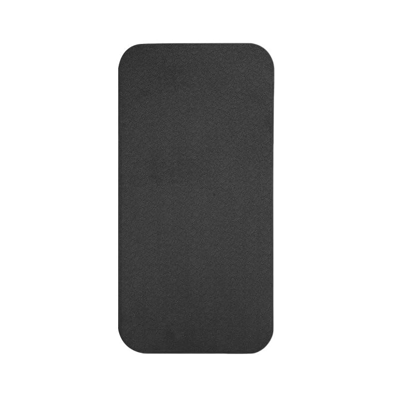 Sunfrrame 室内運動静音マット 60×40cm, 厚さ1cm, 傷防止 滑り止め エクササイ 防音 防振マット, ブラック