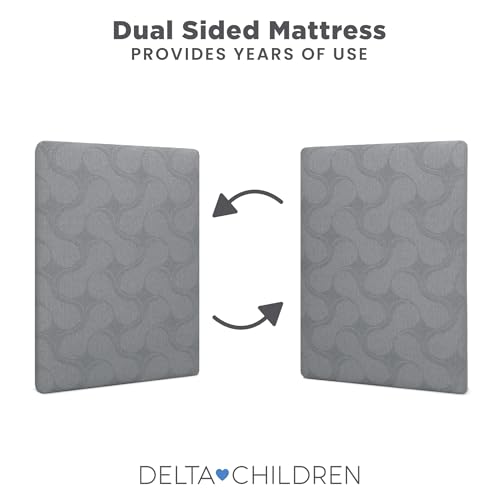 Image of Delta Children Snooze 6 inch Memory Foam Mattress, Full
