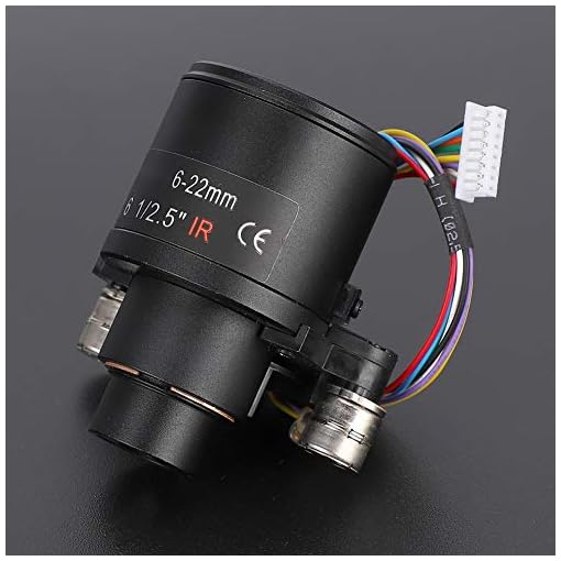 Camera Lens, Motorized Zoom Lens 5MP Resolution Change Shooting Range 6-22mm for Camera Accessories - Image 7