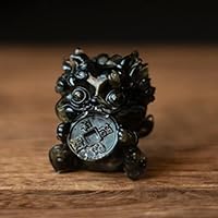 送料無料！風水効果！ビッグサイズ・オニキス亀 Amazon | FUNKS カメテラス 紫外線ライト 亀 爬虫類 クリップ式