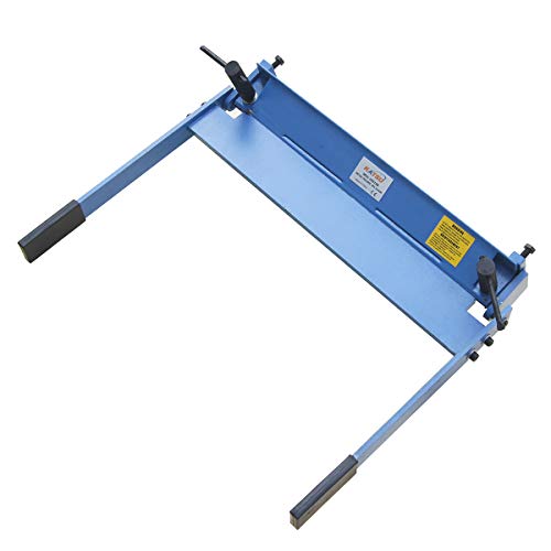 KATSU Máquina Plegadora Manual de Metal 450mm Herramienta Dobladora de Chapa para Chapa de Acero de 1,2 mm de Espesor, ángulo de flexión de 0 90°