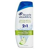 Head & Shoulders Green Apple 2-in-1 Anti-Dandruff Shampoo + Conditioner, 613 mL