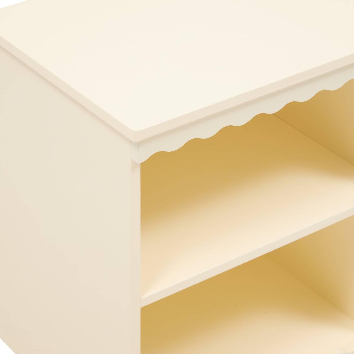 Atmosphera - Mesilla de Noche Infantil bouli 2 Niveles Beige 40x30x50,5 cm