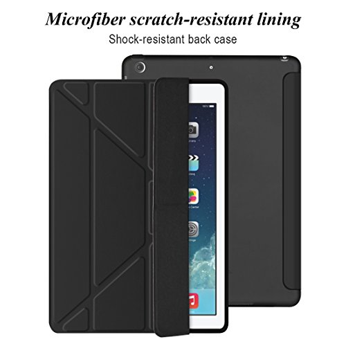 Custodia per iPad 2017, Goojodoq Smart Cover con