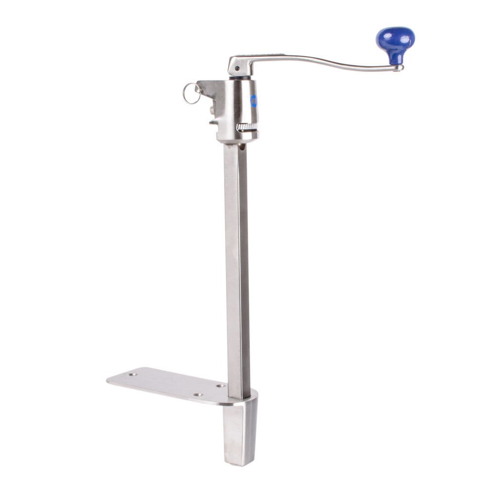 Edlund S-11 Can Opener, Manual, 16" bar Length, Dishwasher Safe, Rust Proof, Stainless Steel, with cast Stainless Steel Base