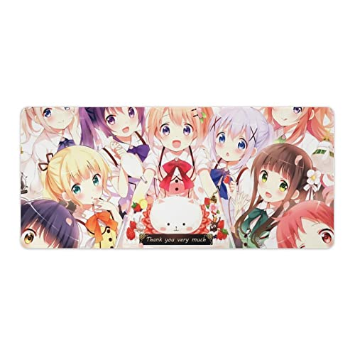 Amazon | ごちうさ マウスパッド 大型 可愛い ゲーミングマウス